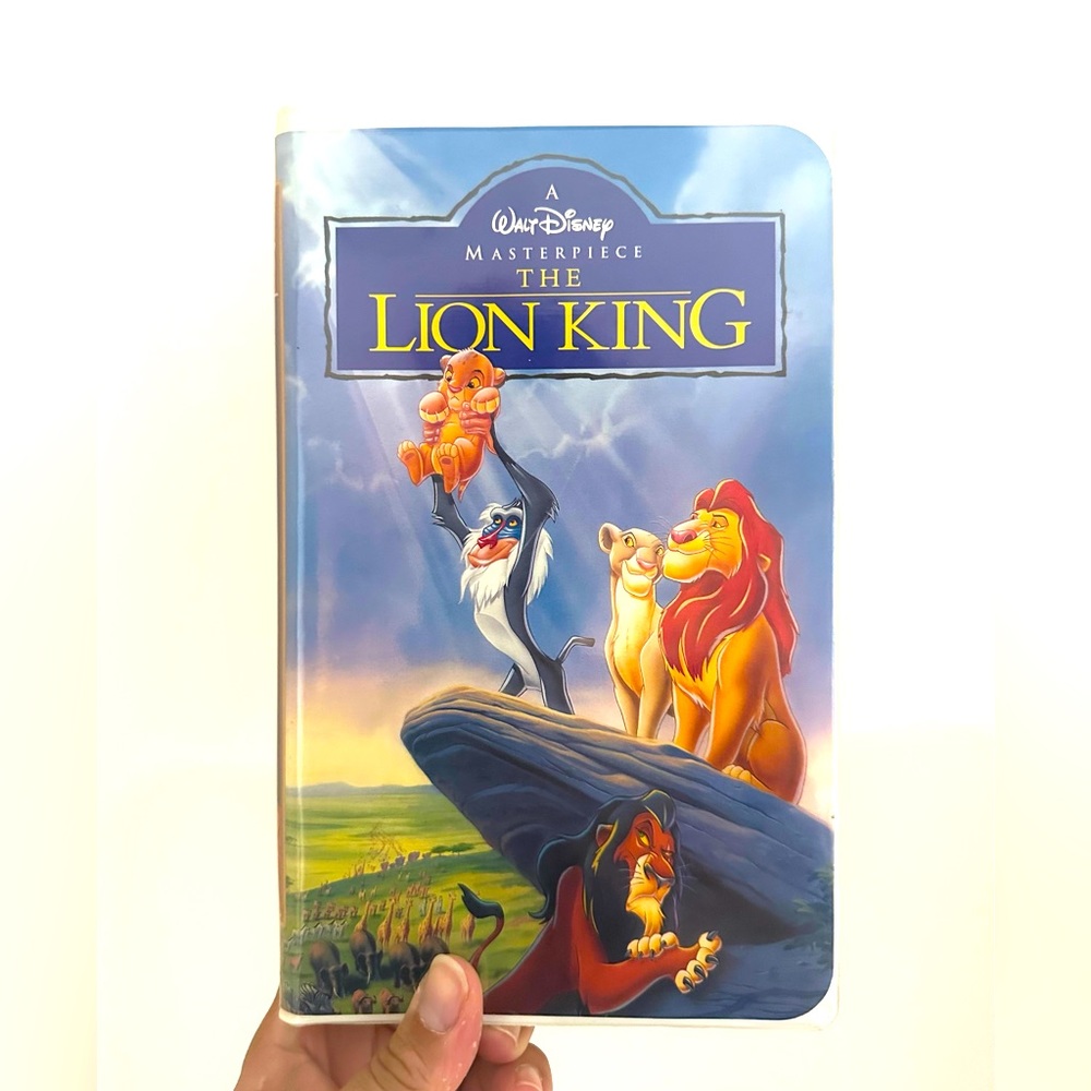 Lion King VHS tape, Walt Disney’s masterpiece
